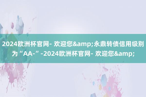 2024欧洲杯官网- 欢迎您&永鼎转债信用级别为“AA-”-2024欧洲杯官网- 欢迎您&