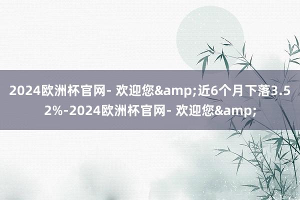 2024欧洲杯官网- 欢迎您&近6个月下落3.52%-2024欧洲杯官网- 欢迎您&